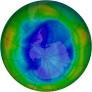 Antarctic Ozone 2003-08-25
